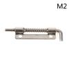 1Pc 304 Stainless Steel Loaded Hinge Security Spring Bolt Barrel Latch Hardware