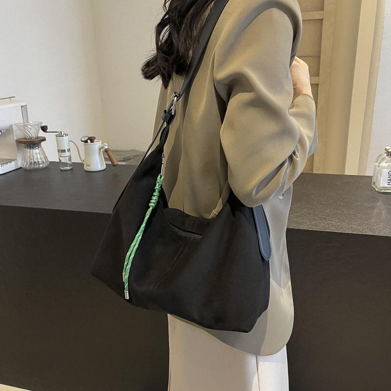 Осенне-зимняя вместительная сумка-мессенджер для поездок на работу, женская новая ретро-тоут под мышкой премиального качества