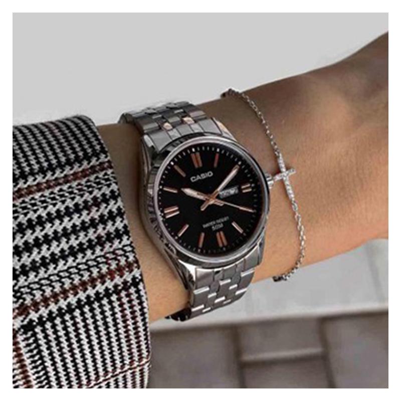 Casio Легендарная серия аналоговых часов CASIOSTANDARD, классические, удобные и изысканные римские цифры на циферблате, 50 метров LTP-1335D-1A2V