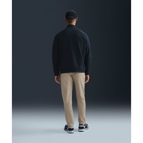 Nike Solid Color Zipper Slim Fit Casual Pants Men bottoms Khaki HQ6929-251