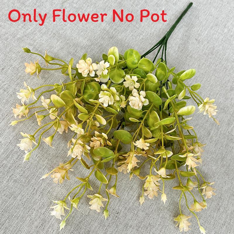 Sampsonii Hance Hypericum Plastic Green Plant Wedding Photography Decor