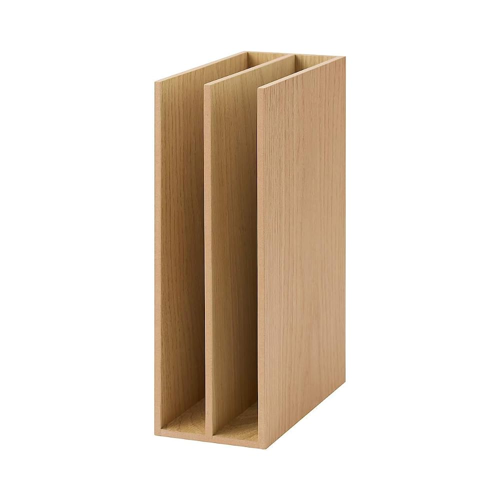 MUJI Wooden Storage Stand, A5 Size, Approx. W84 x D17 x H252cm, 82603354 (Clothing Case, Storage
