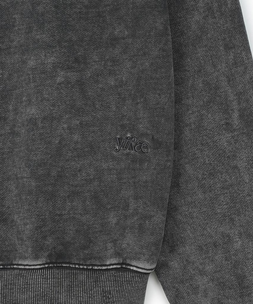 Худи с принтом Marvle Washed Signet Серый