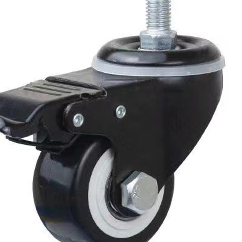Tool Easy Installation Quiet Furniture Casters Noiseless Movement Furniture Caster Quick Fixing for Home Office Use