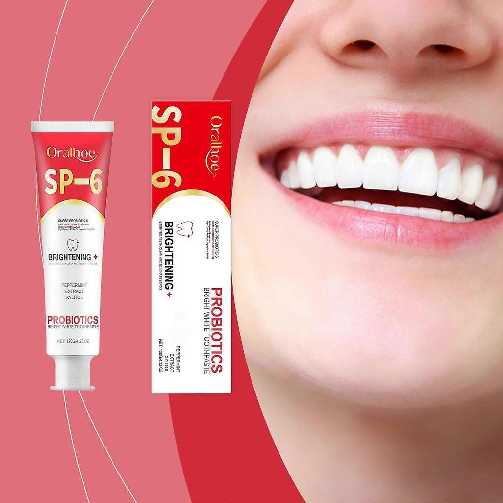 Limited time!!Oralhoe Probiotic Whitening Toothpaste - Cleans Teeth, Reduces Stains, And Protects Oral Health