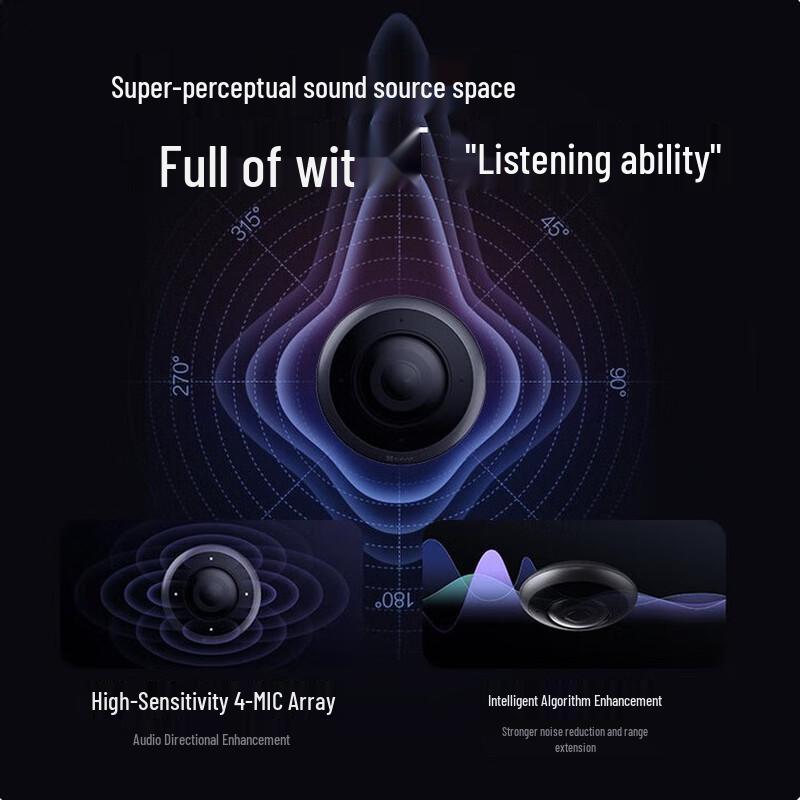 Ezviz E4P 6MP Fisheye Panoramic Security Camera (CN version)