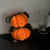 Headphone Playful Plush Pumpkin Doll Cute Bag Charm For Decoration Creative