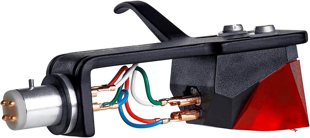 Ortofon 2M Красный Предварительно установленный картридж Ortofon MM Стерео Головка Установлена Овальная Игла Только для Прослушивания SH-4Черный