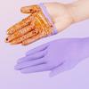 50 шт. водонепроницаемые одноразовые нитриловые перчатки эластичные перчатки для мытья посуды хозяйственные перчатки для мытья
