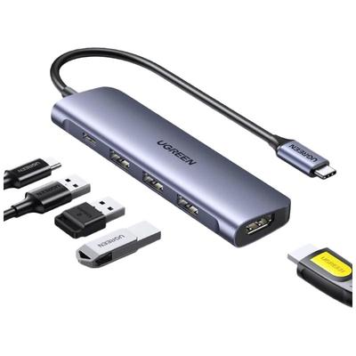Ugreen Универсальная док-станция USB-C 9-в-1