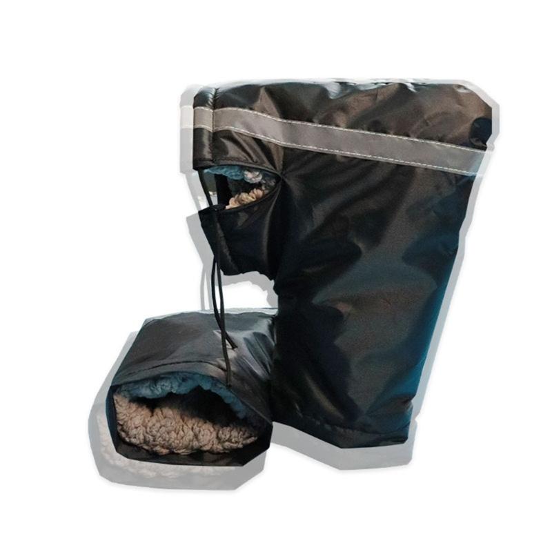 Warm Handlebar Gloves For Motorcycles Windproof Designs For Winter Cold Season Winter Warm Liner Warm Hand Protectors