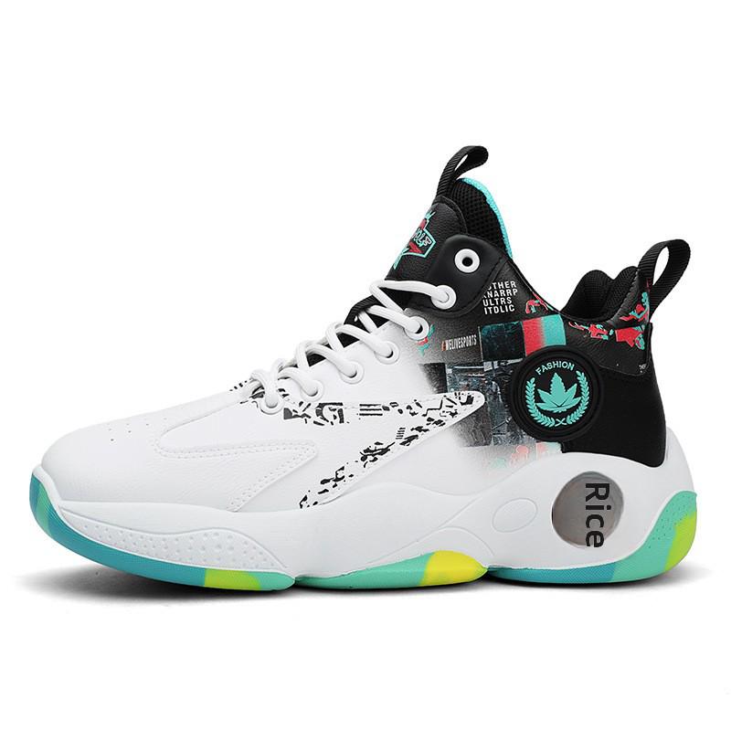 Мужские модные баскетбольные кроссовки — кроссовки на толстой подошве для бега на весну/лето для молодежи