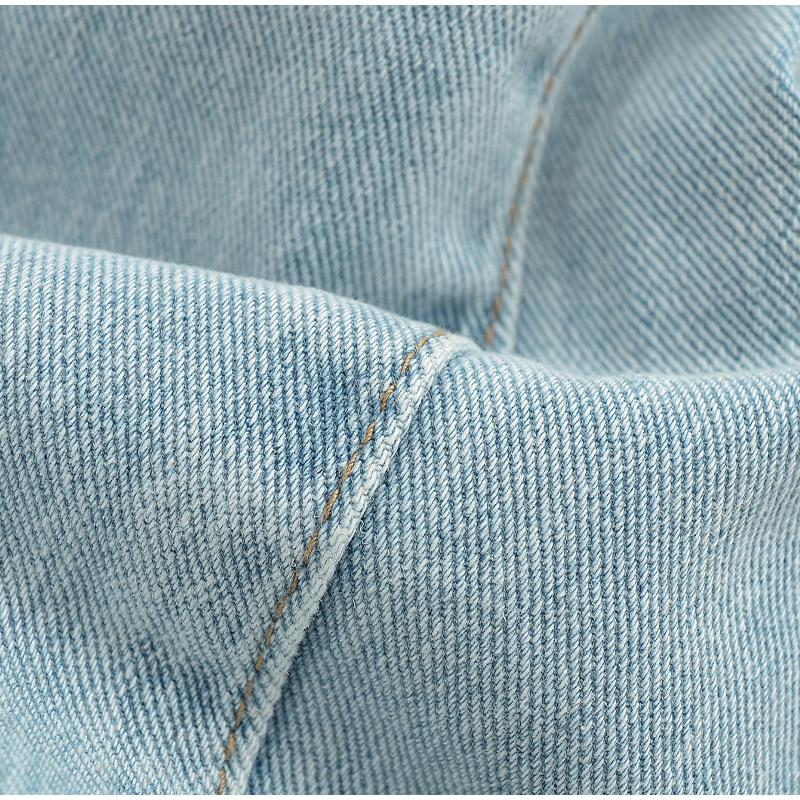 Модные повседневные женские свободные джинсы полной длины со средней талией, потертые мешковатые джинсы с широкими штанинами и рваными манжетами сзади