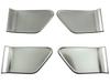 BRIGHTZ Stainless Steel Inner Door Handle Satin for T33 Covers, Plated, 4-Piece, Silver, X-Trail [INS-DHC-171] (SNT33, ST33, NT33, SNT, ST, NT, T33)