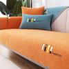Soft Chenille Embroidered Sofa Towel Universal Sectional Anti-cat Scratch Sofa Cover Anti-slip Couch Cover for Living Room