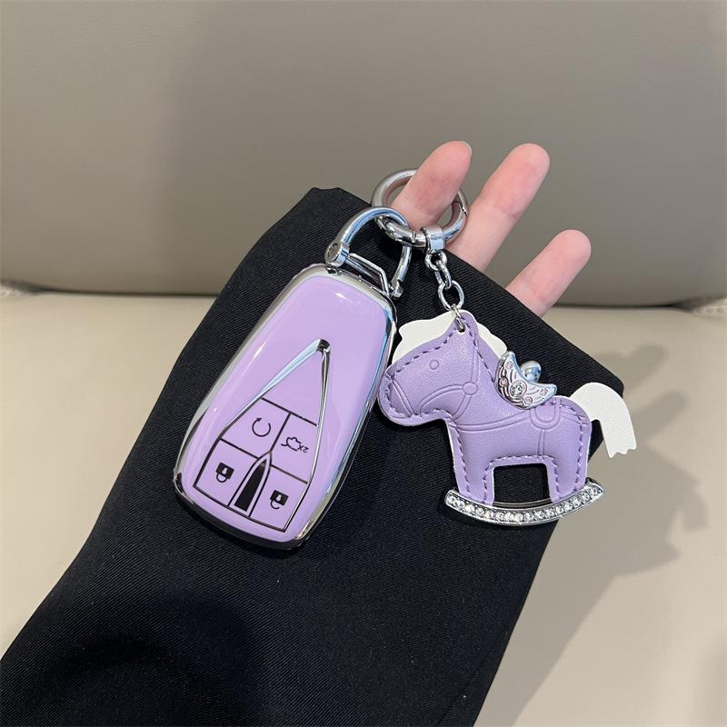 TPU Shell Fob For Changan CS75 PLUS CS35 PLUS CS55PLUS Eado UNI-T UNI K Oushang X5 X7 EV 2019 2020 Car Key Case Cover