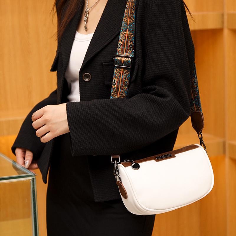 Yogodlns Модные маленькие сумки-седла из искусственной кожи для женщин, винтажная дизайнерская однотонная сумка через плечо через плечо