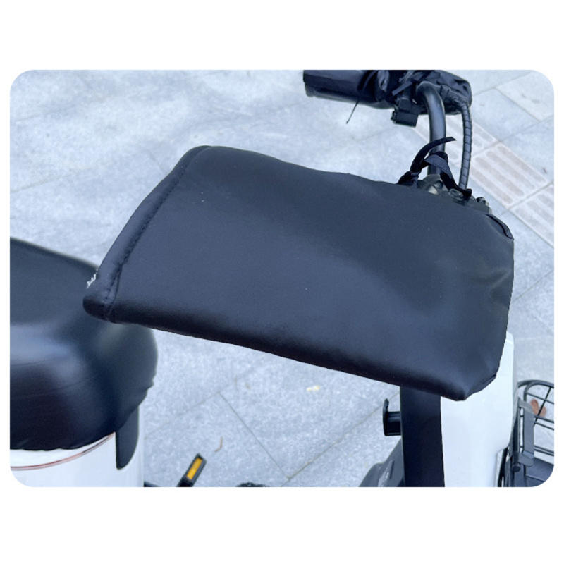 Водонепроницаемые перчатки для руля мотоцикла, защитные перчатки для рук, зимние ветрозащитные, утолщенные, теплые, термозащитные перчатки для мобильного телефона, 1 пара