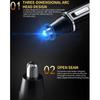 LWN 4 In 1 Nose Ear Hair Trimmer Professional Electric Rechargeable Earlock Shaver Personal Care Tools