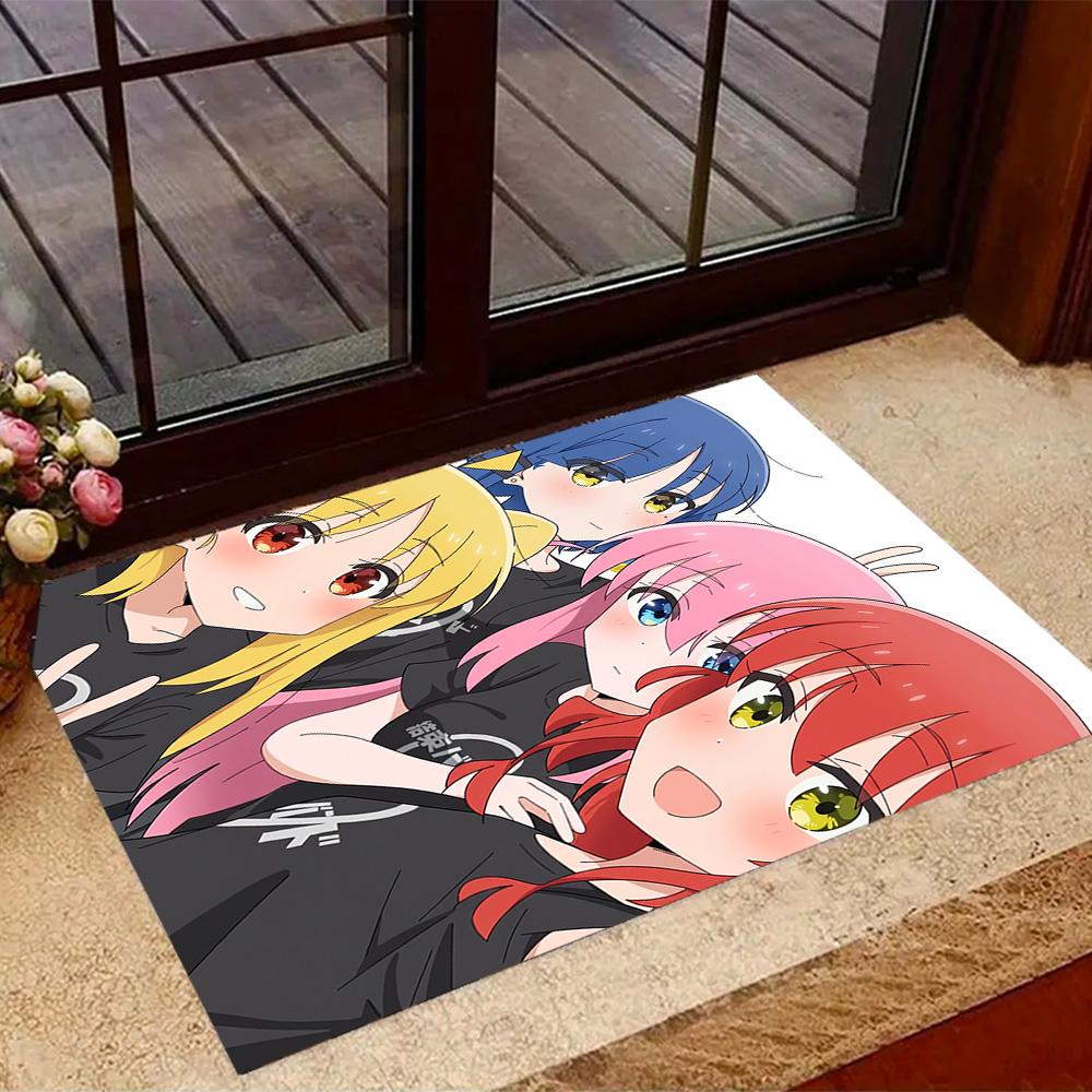 Rock Star Night Carpet Design for Bedrooms Dormitory Playrooms Living Rooms Antislip Carpet Anime Office Decor Gift for Festivals