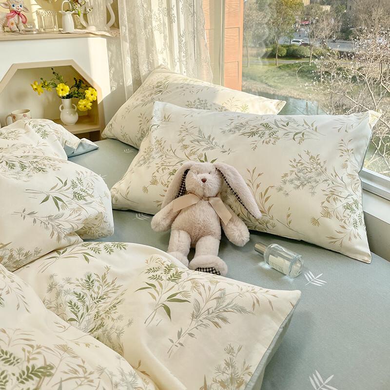 Постельное белье Lilang Green Mood, 4 предмета