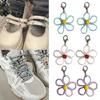 1Pair Sweet Beaded Flower Shoe Charm Lovely Shoe Decorations Shoelaces Charm Shoe Decorative Pendant Accessories