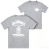 2026 New Hot Sale Retro Wine Culture Whiskey Graphic Print Cotton Short Sleeve Tshirt For Unisex Leisure Harajuku Streetwear Tops