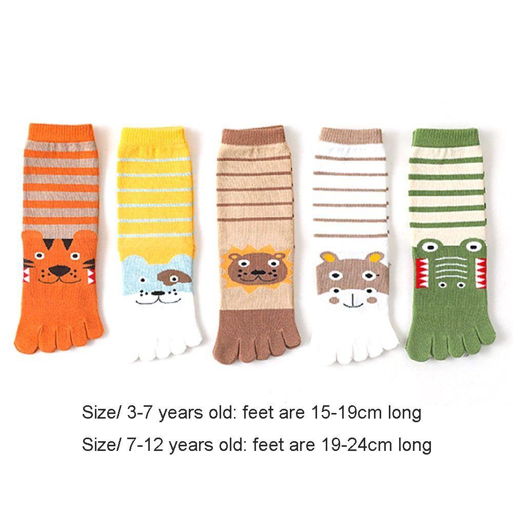 Здоровые длинные носки-трубы Хлопковые носки, впитывающие пот Дышащие носки с пальцами