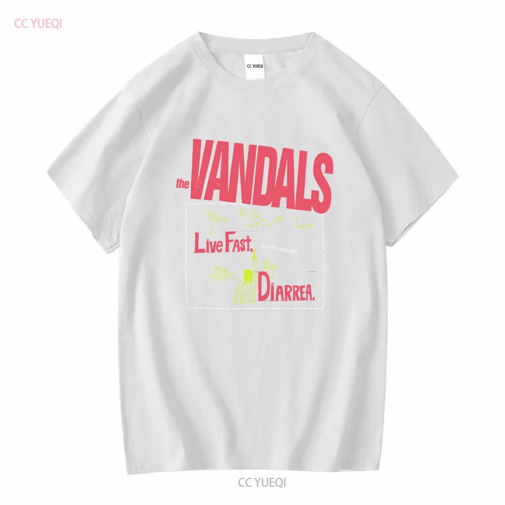 The Vandals For Family Navy Blue T Shirt Cotton All Size VK156 vintage Washed fashion Casual graphic designer clothes vintage