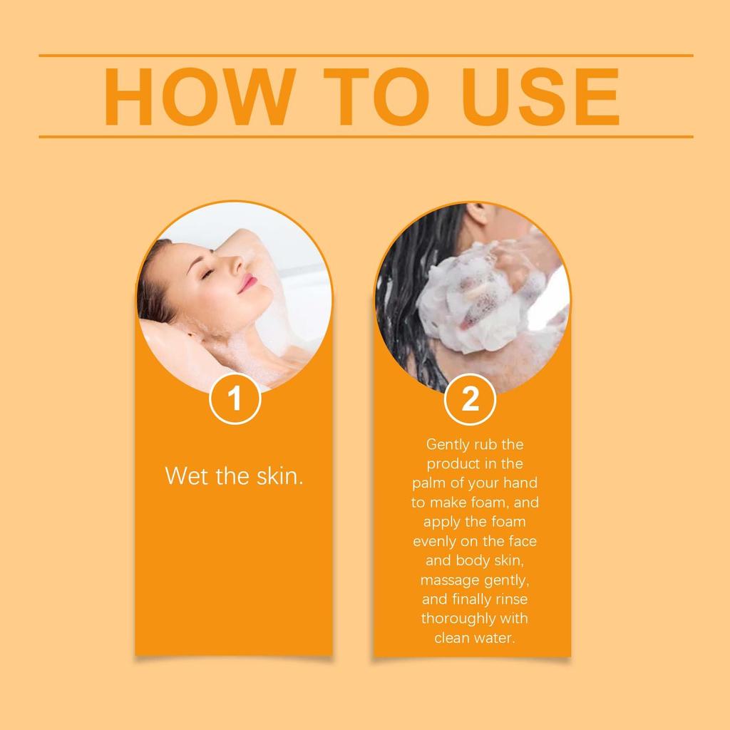 Lemon Soap Gentle Cleansing Even Skin Tone Moisturizing Nourishing Bath Soap