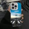 Super Airplane Festival Dazzling Shockproof Phone Case For IPhone 16 15 Pro Max 14 13 12 11 Back Cover Case Funda Bumber