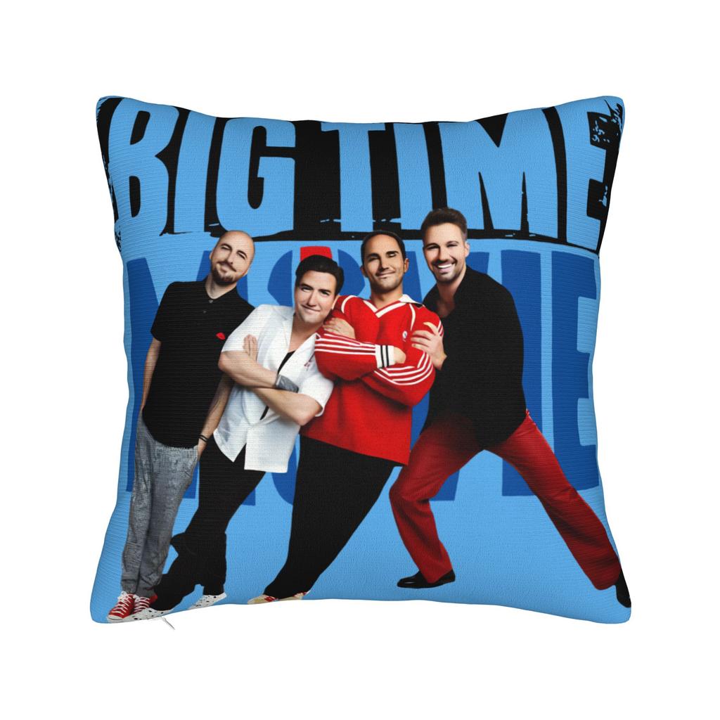 Pillow Case Big Time Rush Print Pillow Cover For Living Room Bed Chair Funny Pillowcases