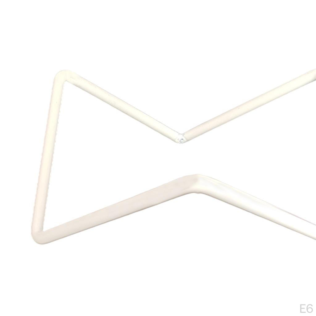 1pc Geometric Iron Stand for Ball Skirt Agate Specimens Golf Tennis Baseball Shells Small