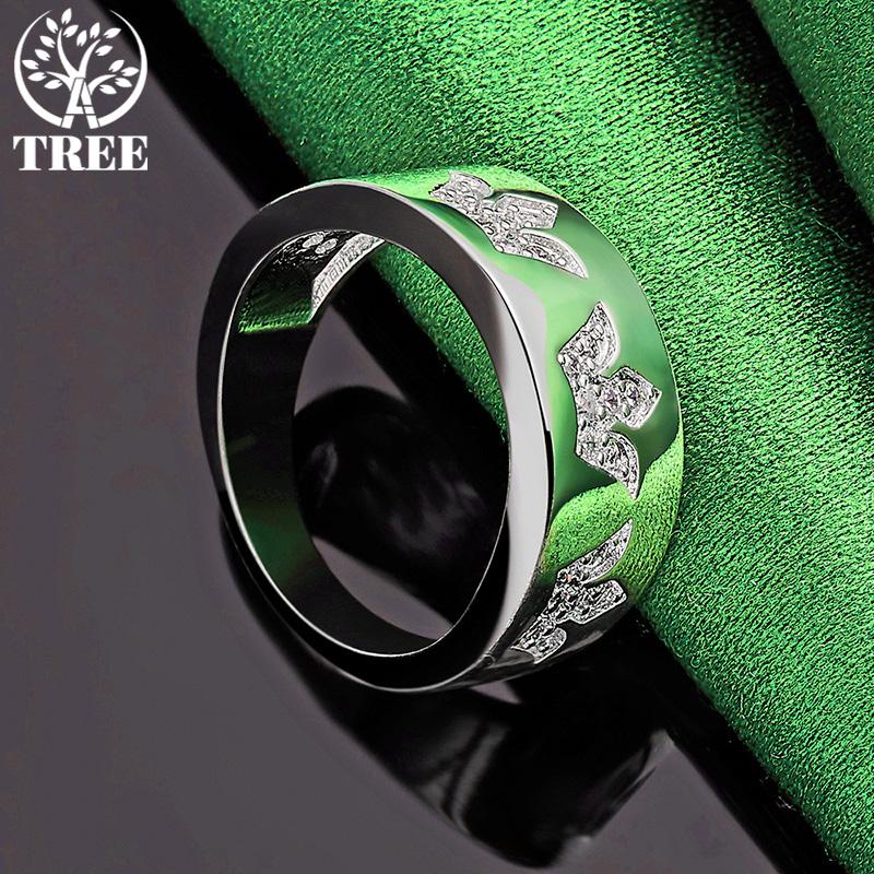 Luxury 925 Sterling Silver Inlaid Zircon Crown Pattern Ring For Women's Wedding Party Fine Cute Jewelry Birthday Accessories