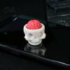 Сенсорные игрушки для офисного стола 3D-печатный череп, мозг, кликер для клавиатуры, мешочек с колпачками клавиш для снятия стресса, классные подарки, мужской шарм, творческое средство для концентрации, веселый Хэллоуин