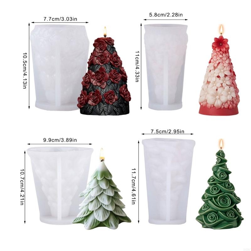 Safe Christmas Tree Mould Silicone Crafting Set for Gift
