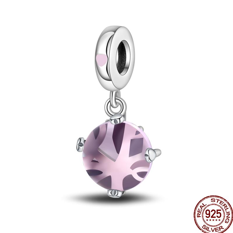 Copper Pure Pink Love Puppy Pet Pink Perfume Pendant Beads Suitable For 3Mm Original Bracelet Diy Jewelry