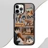 Чехол для телефона Horimiya Мобильный Подходит для Apple 16 PRO MAX 15 14 13 12 MINI 11 Патч Черный Жесткий Корпус