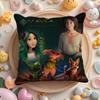 Чехол для подушки Film M-Mavka The F-Forest Song для дома и автомобиля, многоцелевой, двусторонний, мягкий и прочный, для ежедневного использования