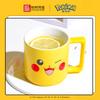 Керамические кружки SHUNXIANG с лицензией Pokémon, Пикачу, детские кофейные чашки, чашка для завтрака, молока, милая посуда для напитков, керамическая кофейная чашка
