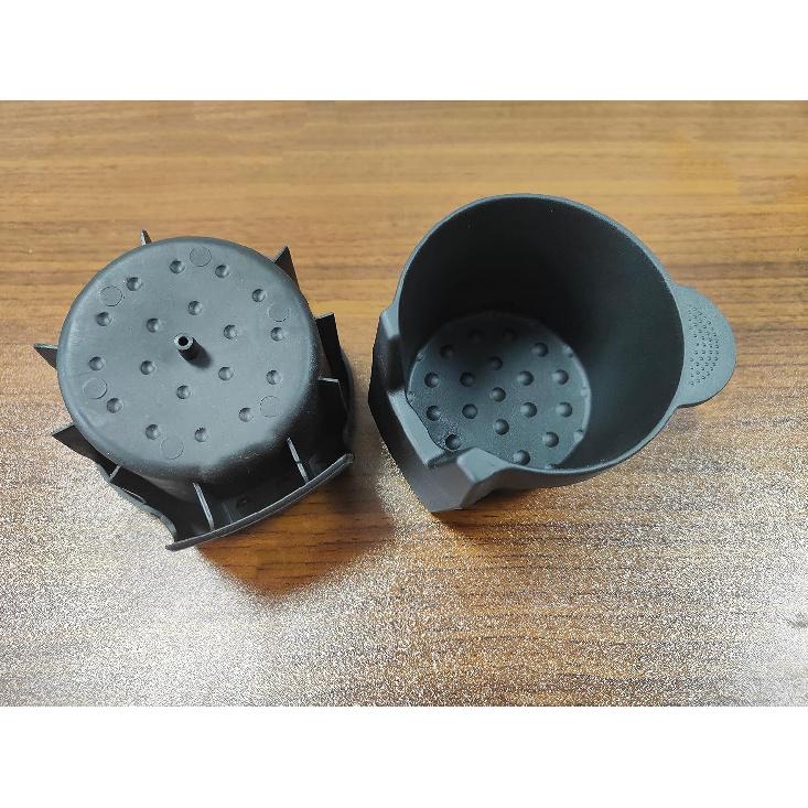 Kallia Cup Holder Center Console Inserts Fits for 2002-2008 Ford Focus Part # Driver -3S4Z-5413562-AAA and Passenger-2S4Z-5413562-BAG Cup Holder