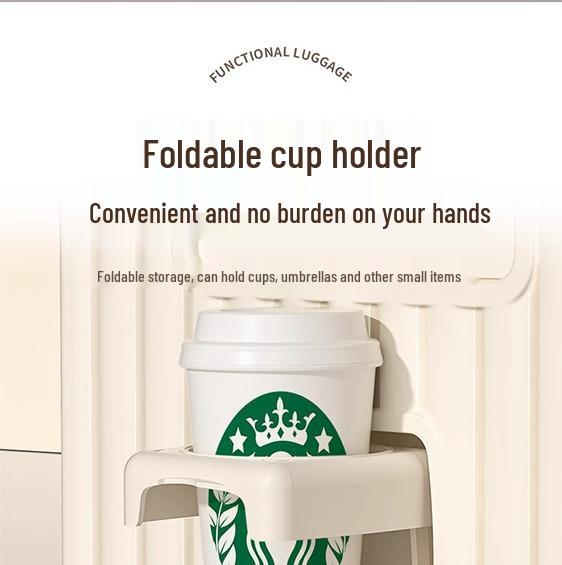 Женский прочный чемодан-тележка высокой ценности 20/24 дюйма для матери и ребенка с кодовым замком для путешествий