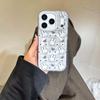 Модный Магнитный Противоударный Чехол Miffy для iPhone 17/16 Pro Max - Серый/Белый