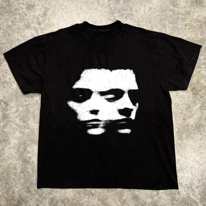 2026 Harajuku Letter Graphic T Shirts Y2k Top Unisex Unisex High Street Oversized T Shirt Pro Choice Streetwear Vintage Tee Clothing