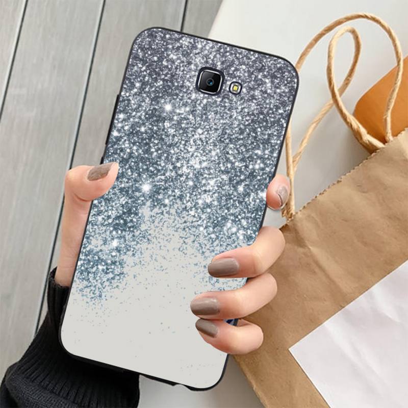 FHNBLJ Gold Pink Glitter Marble Phone Case Cover for Samsung J4 PLUS J7PRO J5 J6 J7 PRIME J7 Neo 2016 2018 J8