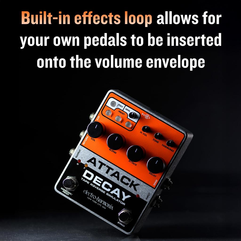 DECAY Tape Reverse Simulator electro-harmonix/ATTACK