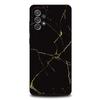 Черно-золотой мраморный узор Чехол для телефона Для Samsung S25,S24,S21,S22,S23,S30,Ultra,S20,Plus,Fe,Lite,Note,10,9,5G Черный Чехол