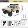 WPL C54 C54-1 1/16 Радиоуправляемая машина LC80 Модель 2.4G 4WD Внедорожник Пульт дистанционного управления Светодиодная Скалолазающая RC Грузовик Электрическая Игрушечная Машина Подарок для Мальчика