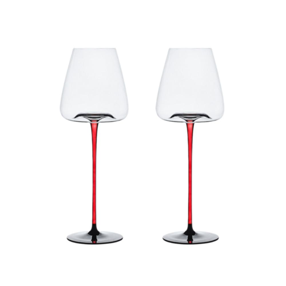 2 шт. Бокалы для красного вина из хрусталя в европейском стиле, Красный держатель, Бокал для красного вина, Роскошный бокал для шампанского, Вечеринка