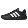 Neo Courtbeat Synthetic Leather Minimalist Comfortable Durable Low-Top Skate Shoes Unisex Sneakers Black White ID9660